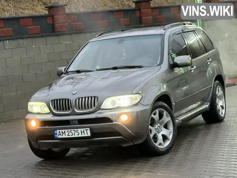 Позашляховик / Кросовер BMW X5 2004 3 л. Автомат обл. Рівненська, Рівне - Фото 1/21