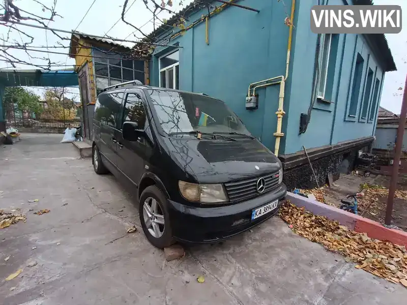 Мінівен Mercedes-Benz Vito 2000 2.15 л. Ручна / Механіка обл. Дніпропетровська, Кривий Ріг - Фото 1/8