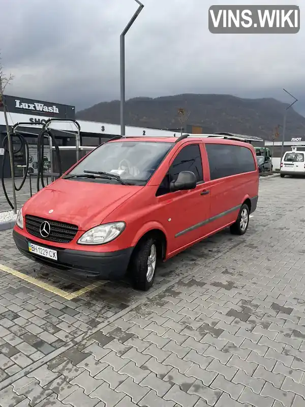 Мінівен Mercedes-Benz Vito 2007 2.15 л. Ручна / Механіка обл. Закарпатська, Виноградів - Фото 1/15