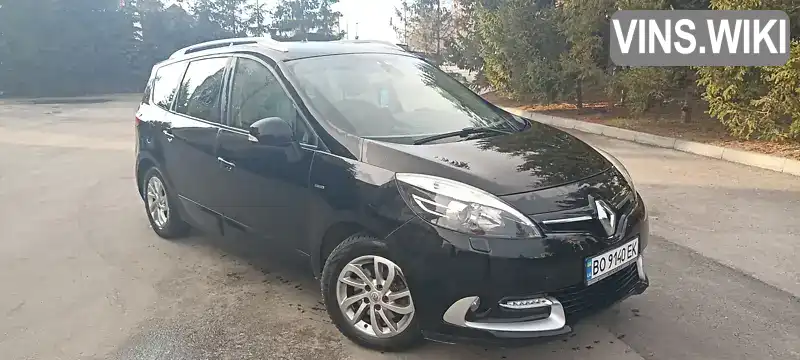 Мінівен Renault Grand Scenic 2015 null_content л. Ручна / Механіка обл. Тернопільська, Тернопіль - Фото 1/17