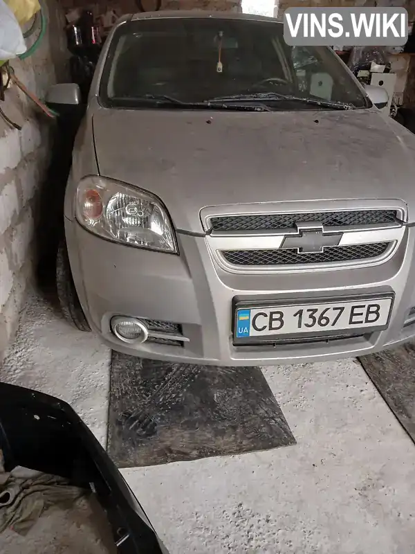 Седан Chevrolet Aveo 2008 1.6 л. Ручна / Механіка обл. Чернігівська, Чернігів - Фото 1/6