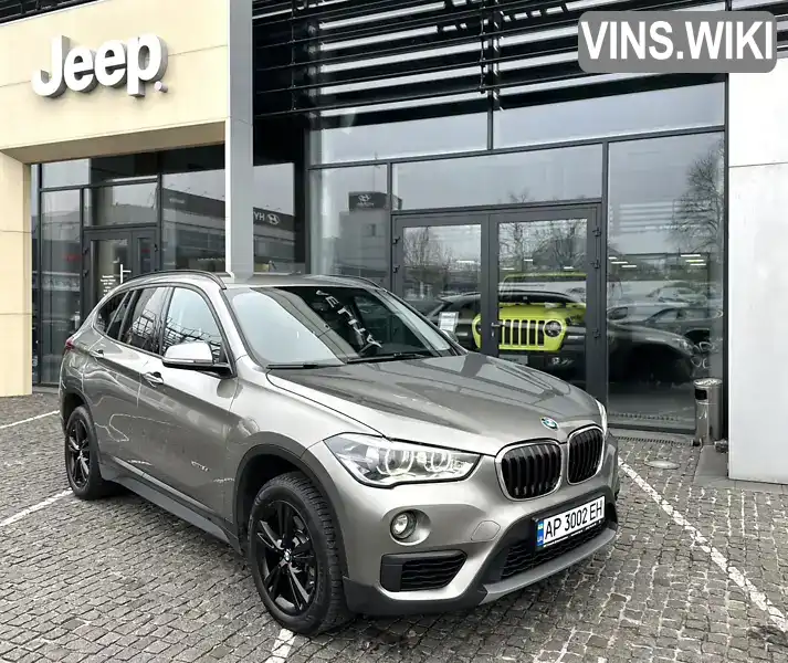 Позашляховик / Кросовер BMW X1 2017 2 л. Автомат обл. Дніпропетровська, Дніпро (Дніпропетровськ) - Фото 1/21