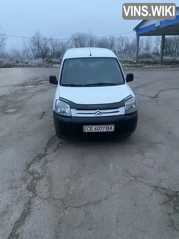 Мінівен Citroen Berlingo 2003 2 л. Ручна / Механіка обл. Тернопільська, Заліщики - Фото 1/8