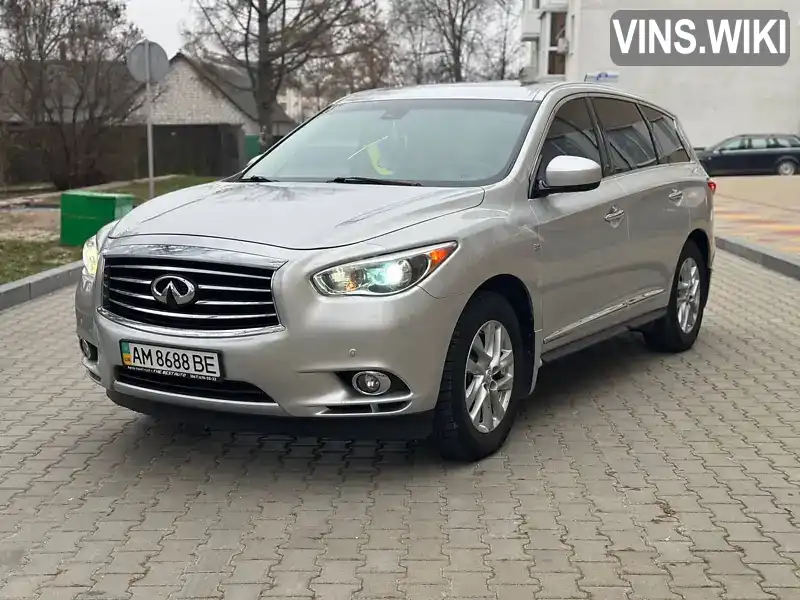 Позашляховик / Кросовер Infiniti QX60 2015 3.5 л. Автомат обл. Житомирська, Звягель - Фото 1/21