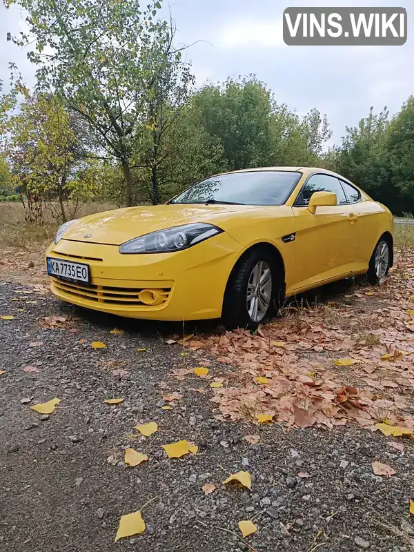 Купе Hyundai Coupe 2008 1.98 л. Автомат обл. Київська, Київ - Фото 1/9