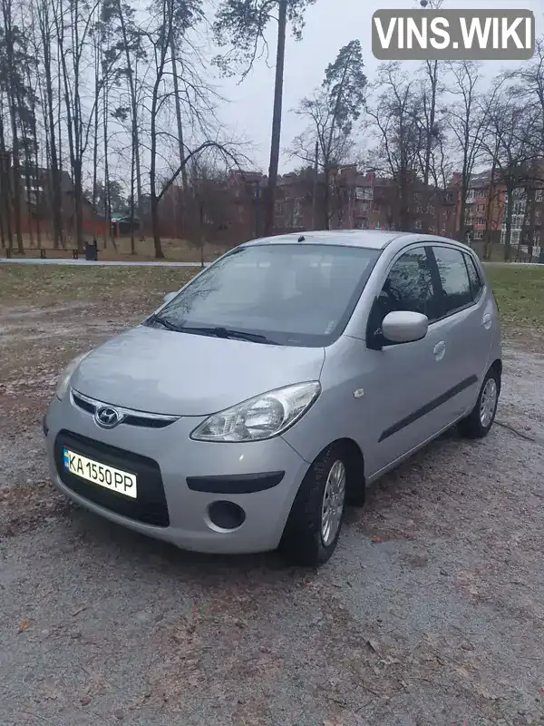 Хетчбек Hyundai i10 2009 1.25 л. Ручна / Механіка обл. Київська, location.city.vorzel - Фото 1/13