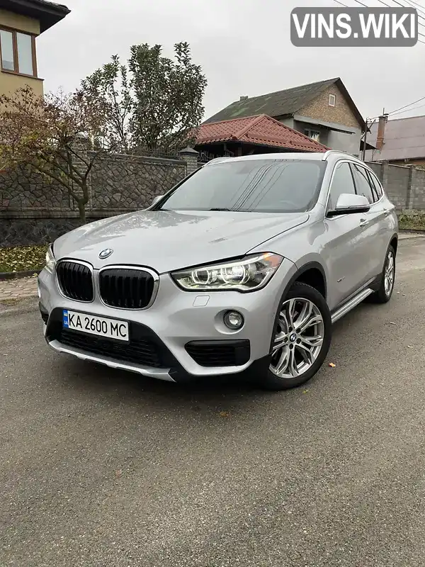 Позашляховик / Кросовер BMW X1 2017 2 л. Автомат обл. Київська, Київ - Фото 1/21