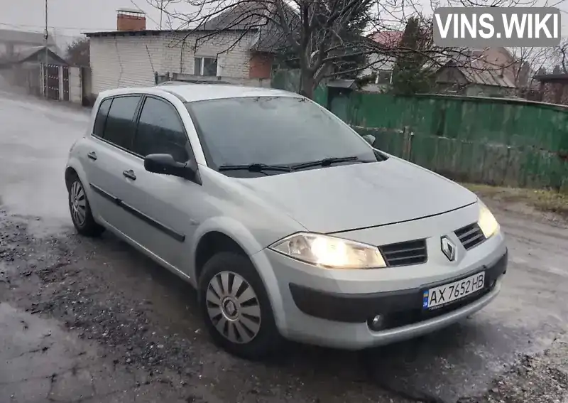 Хетчбек Renault Megane 2003 1.6 л. Ручна / Механіка обл. Харківська, Богодухів - Фото 1/15