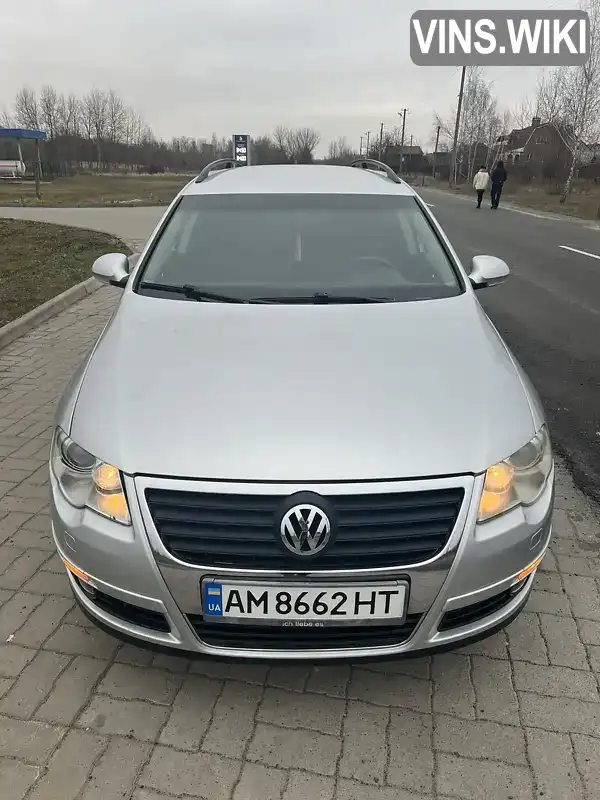 Універсал Volkswagen Passat 2008 1.97 л. Ручна / Механіка обл. Житомирська, Малин - Фото 1/8