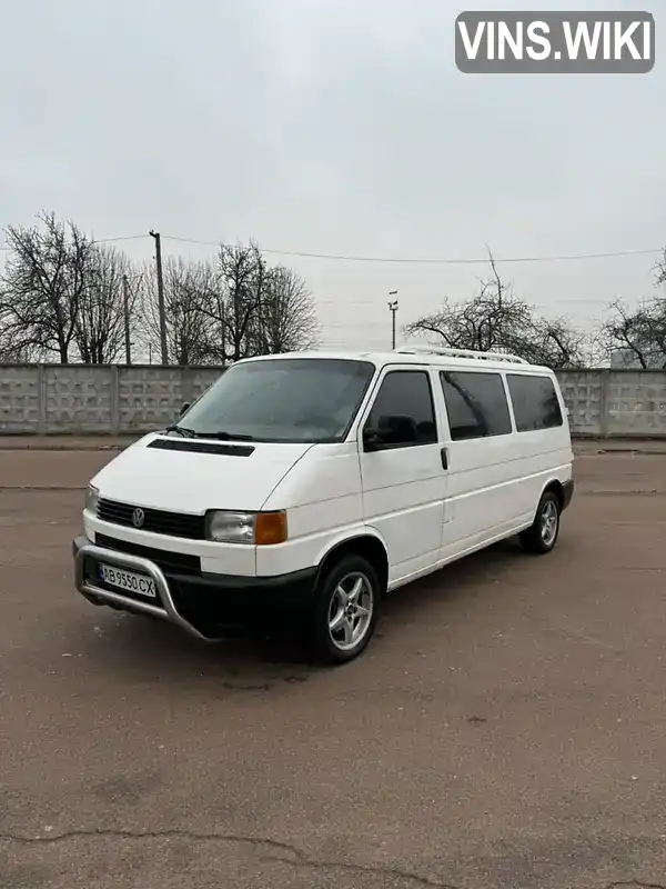 Мінівен Volkswagen Transporter 2001 1.9 л. Ручна / Механіка обл. Київська, Бориспіль - Фото 1/15