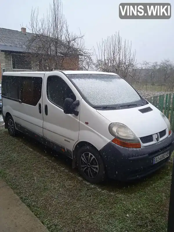 Мінівен Renault Trafic 2005 1.9 л. Ручна / Механіка обл. Львівська, Старий Самбір - Фото 1/20