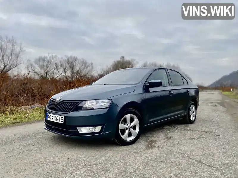 Ліфтбек Skoda Rapid 2014 1.2 л. Ручна / Механіка обл. Закарпатська, Мукачево - Фото 1/21