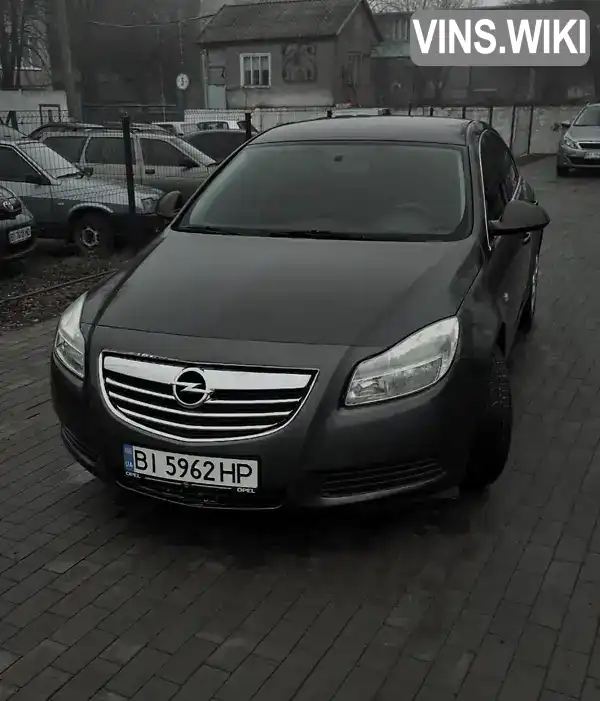 Ліфтбек Opel Insignia 2009 2 л. Автомат обл. Полтавська, Миргород - Фото 1/21