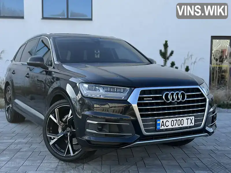 Позашляховик / Кросовер Audi Q7 2016 3 л. Автомат обл. Волинська, Луцьк - Фото 1/21