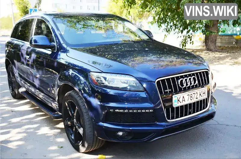 Позашляховик / Кросовер Audi Q7 2012 3 л. Автомат обл. Миколаївська, Миколаїв - Фото 1/21