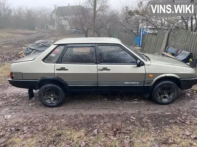 Седан ВАЗ / Lada 21099 1999 1.5 л. Ручна / Механіка обл. Харківська, Харків - Фото 1/12