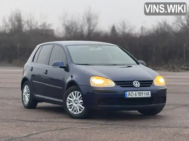 Хетчбек Volkswagen Golf 2005 1.39 л. Ручна / Механіка обл. Закарпатська, Ужгород - Фото 1/11