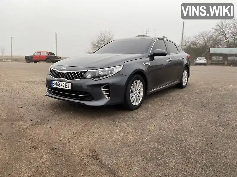 Седан Kia K5 2017 2 л. Автомат обл. Сумська, Ромни - Фото 1/13