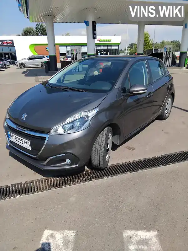 Хетчбек Peugeot 208 2018 1.2 л. Ручна / Механіка обл. Закарпатська, Ужгород - Фото 1/13