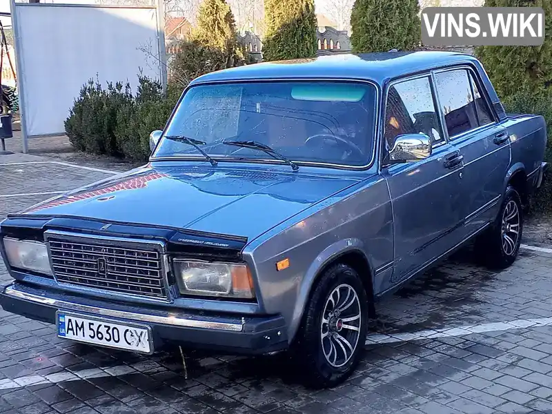 Седан ВАЗ / Lada 2107 2006 1.57 л. Ручна / Механіка обл. Житомирська, Олевськ - Фото 1/14