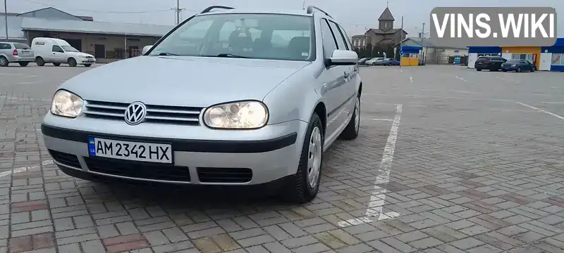 Універсал Volkswagen Golf 2002 1.6 л. Ручна / Механіка обл. Житомирська, Житомир - Фото 1/17