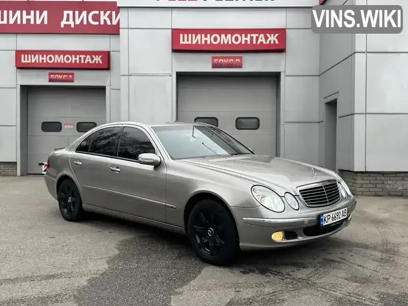 Седан Mercedes-Benz E-Class 2004 2.2 л. Автомат обл. Запорізька, Запоріжжя - Фото 1/21