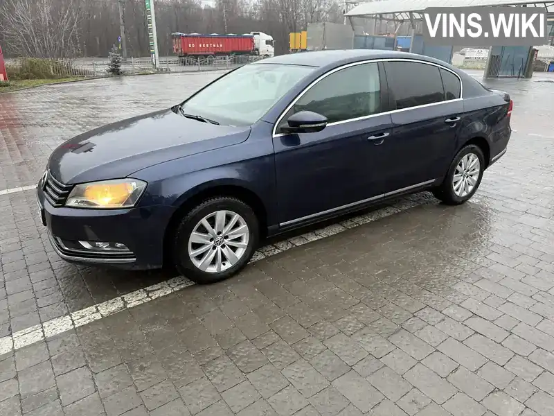 Седан Volkswagen Passat 2013 null_content л. Автомат обл. Тернопільська, Тернопіль - Фото 1/21