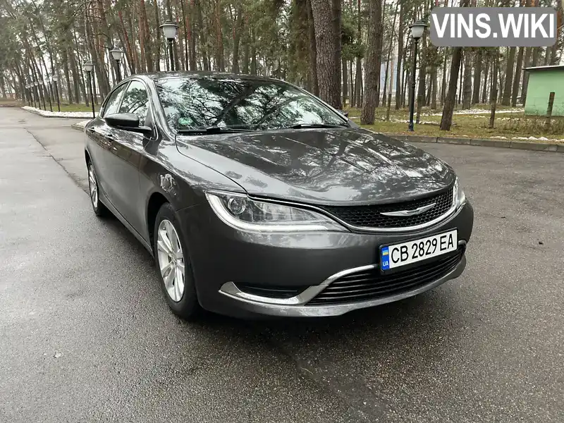 Седан Chrysler 200 2014 2.4 л. Автомат обл. Чернігівська, Чернігів - Фото 1/10