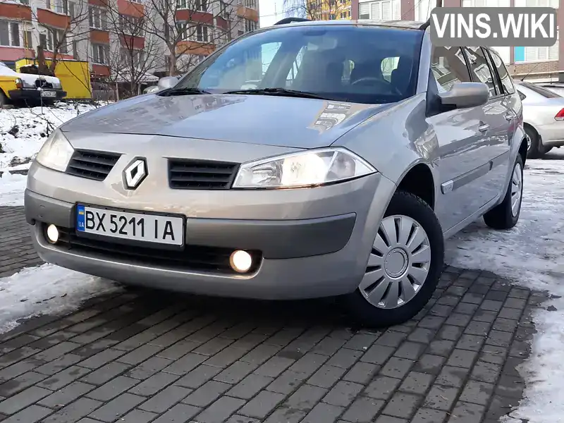 Універсал Renault Megane 2005 1.6 л. Ручна / Механіка обл. Хмельницька, Хмельницький - Фото 1/21