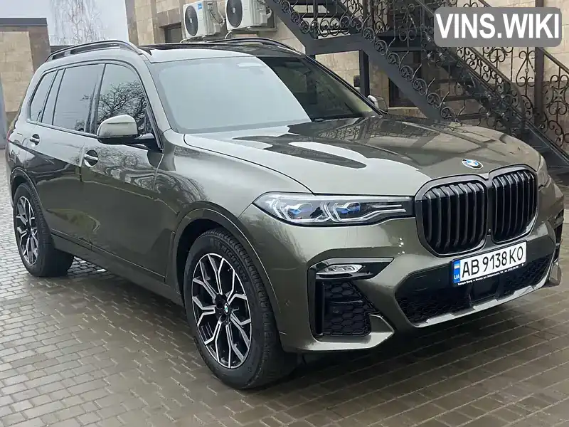 Позашляховик / Кросовер BMW X7 2022 3 л. Автомат обл. Вінницька, Вінниця - Фото 1/21