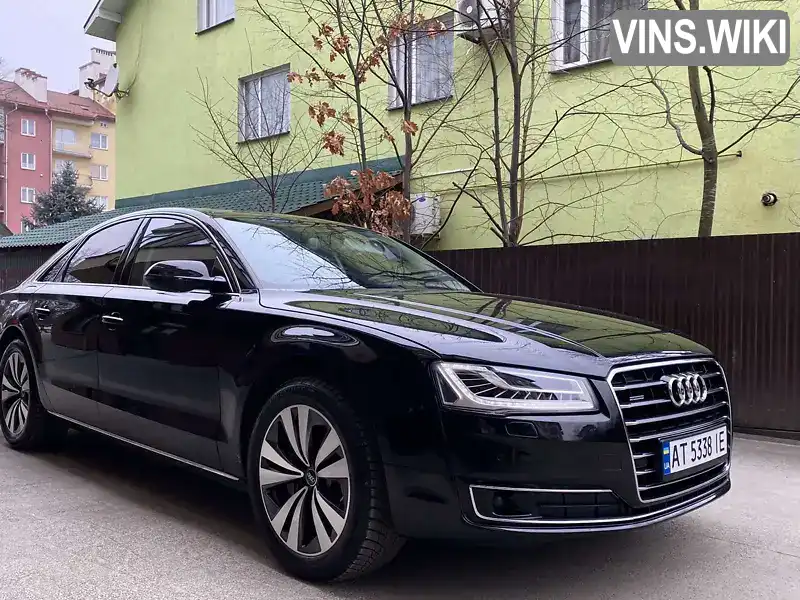 Седан Audi A8 2014 2.97 л. Автомат обл. Закарпатська, Рахів - Фото 1/21