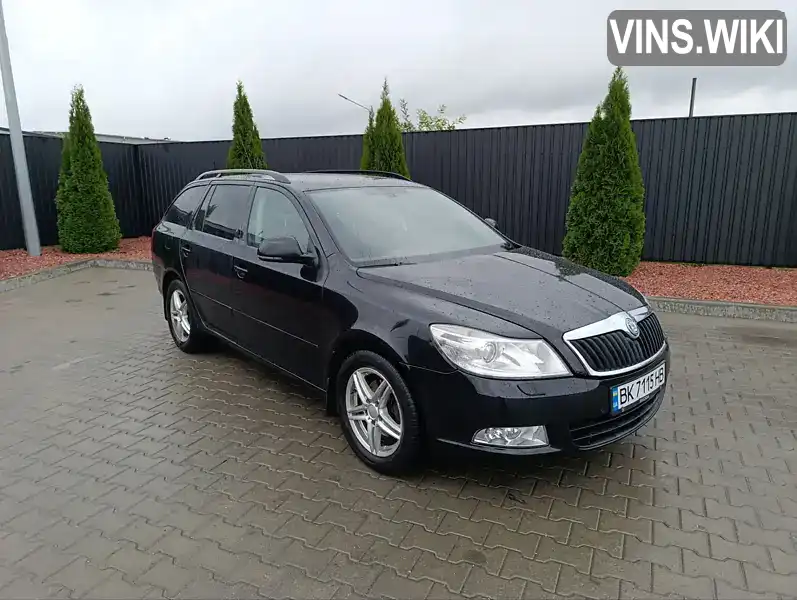 Універсал Skoda Octavia 2009 1.97 л. Ручна / Механіка обл. Рівненська, Березне - Фото 1/17