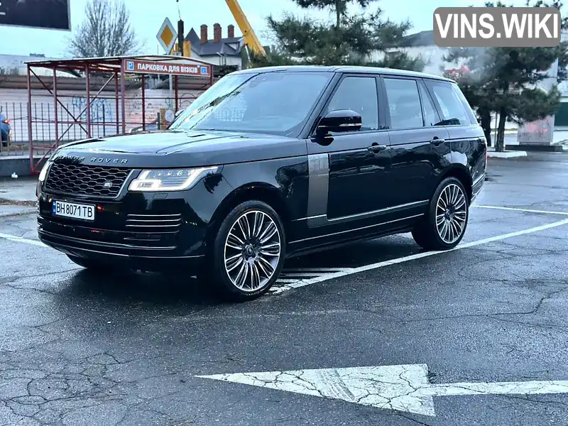 Позашляховик / Кросовер Land Rover Range Rover 2020 4.37 л. Автомат обл. Одеська, Одеса - Фото 1/21