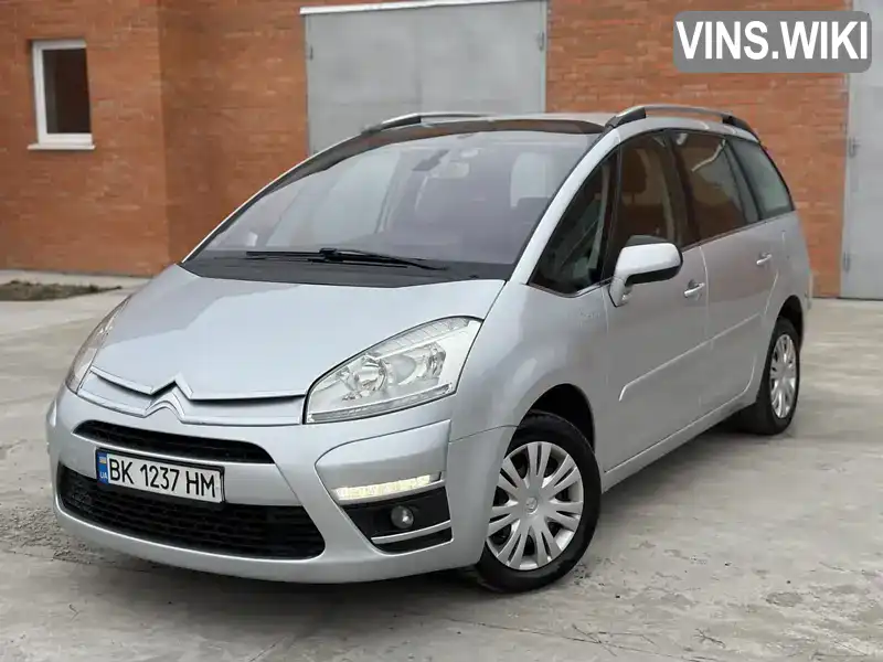 Мікровен Citroen C4 Picasso 2011 1.6 л. Ручна / Механіка обл. Рівненська, Сарни - Фото 1/21