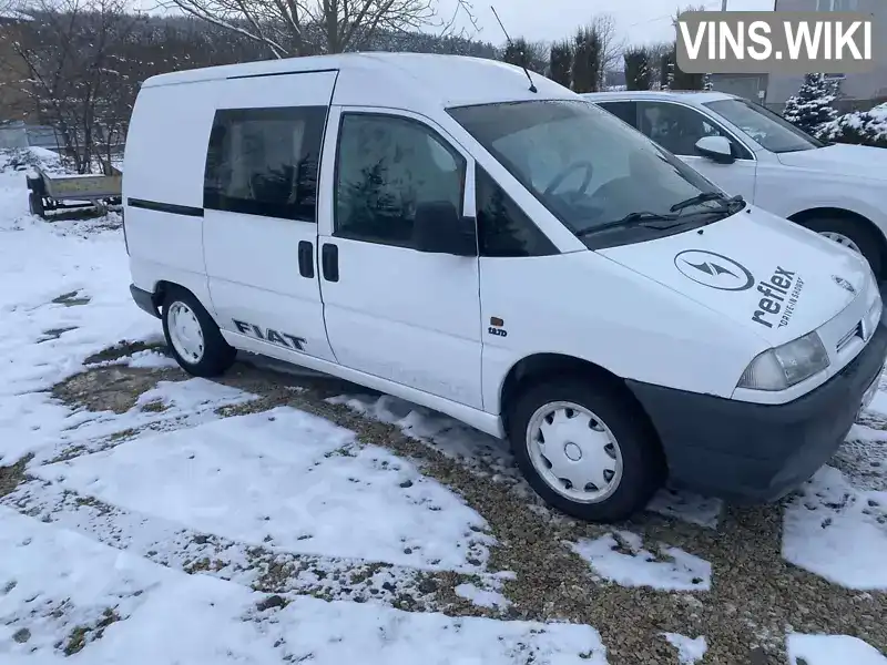 Мінівен Fiat Scudo 2000 1.91 л. Ручна / Механіка обл. Тернопільська, Бучач - Фото 1/16