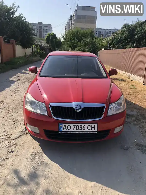 Ліфтбек Skoda Octavia 2010 1.6 л. Ручна / Механіка обл. Черкаська, Черкаси - Фото 1/21