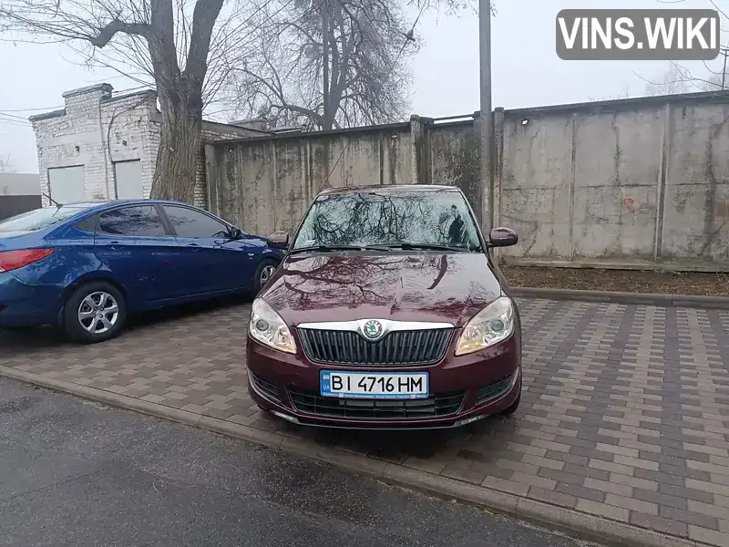 Хетчбек Skoda Fabia 2011 1.6 л. Ручна / Механіка обл. Полтавська, Лубни - Фото 1/21