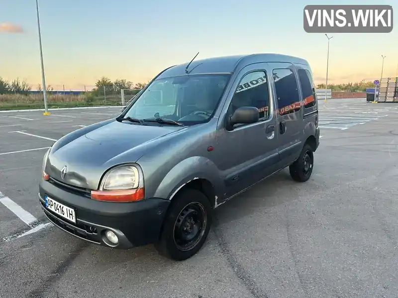 Мінівен Renault Kangoo 2002 1.5 л. Ручна / Механіка обл. Запорізька, Запоріжжя - Фото 1/21