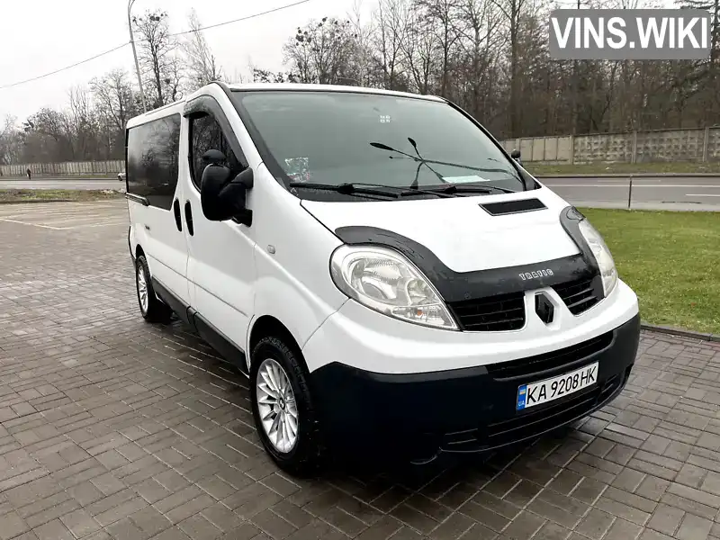 Мінівен Renault Trafic 2008 2 л. Ручна / Механіка обл. Київська, Київ - Фото 1/21