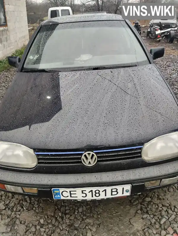 Хетчбек Volkswagen Golf 1995 1.39 л. Ручна / Механіка обл. Чернівецька, Хотин - Фото 1/6