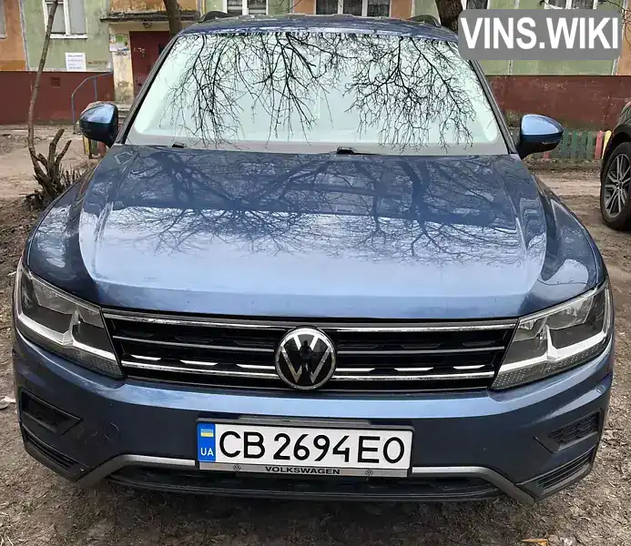 Позашляховик / Кросовер Volkswagen Tiguan 2018 1.98 л. Автомат обл. Чернігівська, Чернігів - Фото 1/14