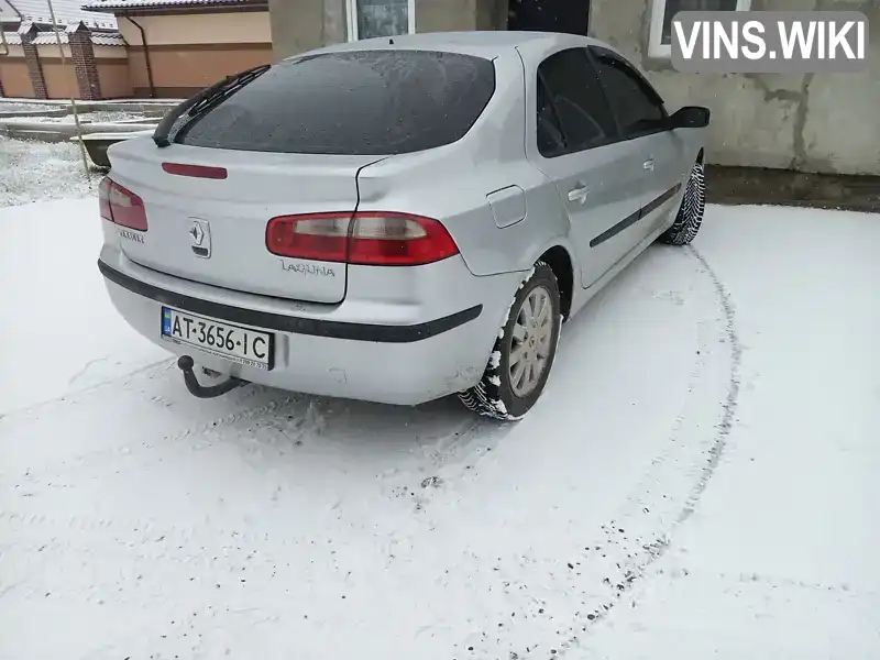 Ліфтбек Renault Laguna 2003 1.9 л. Ручна / Механіка обл. Івано-Франківська, Коломия - Фото 1/13