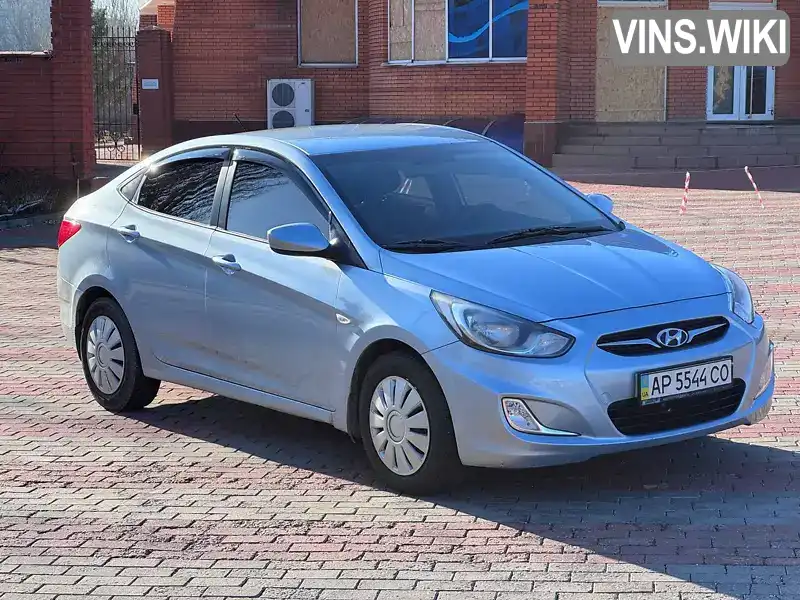 Седан Hyundai Accent 2011 1.4 л. Автомат обл. Запорожская, Запорожье - Фото 1/19