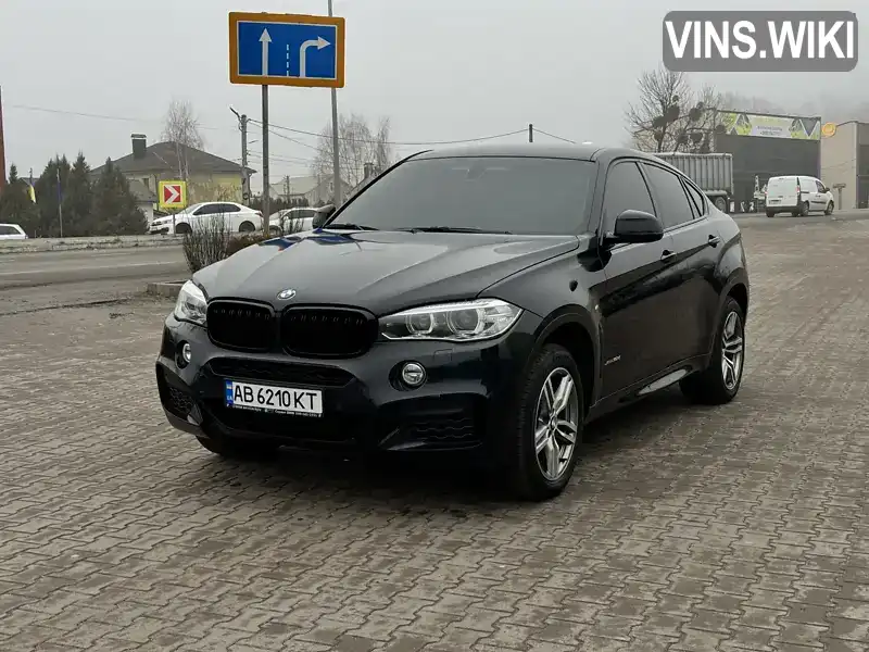 Позашляховик / Кросовер BMW X6 2015 2.99 л. Автомат обл. Київська, Київ - Фото 1/21