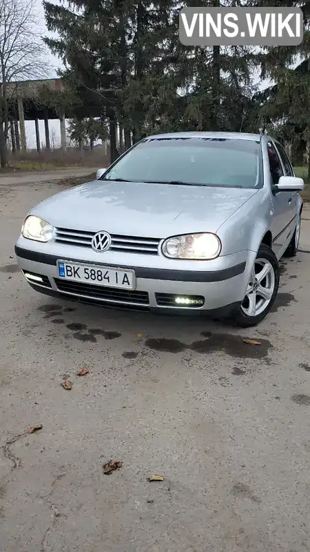 Хетчбек Volkswagen Golf 2001 1.39 л. Ручна / Механіка обл. Рівненська, Березне - Фото 1/19