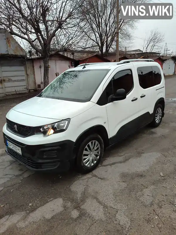 Мінівен Peugeot Rifter 2019 1.56 л. Ручна / Механіка обл. Запорізька, Запоріжжя - Фото 1/21