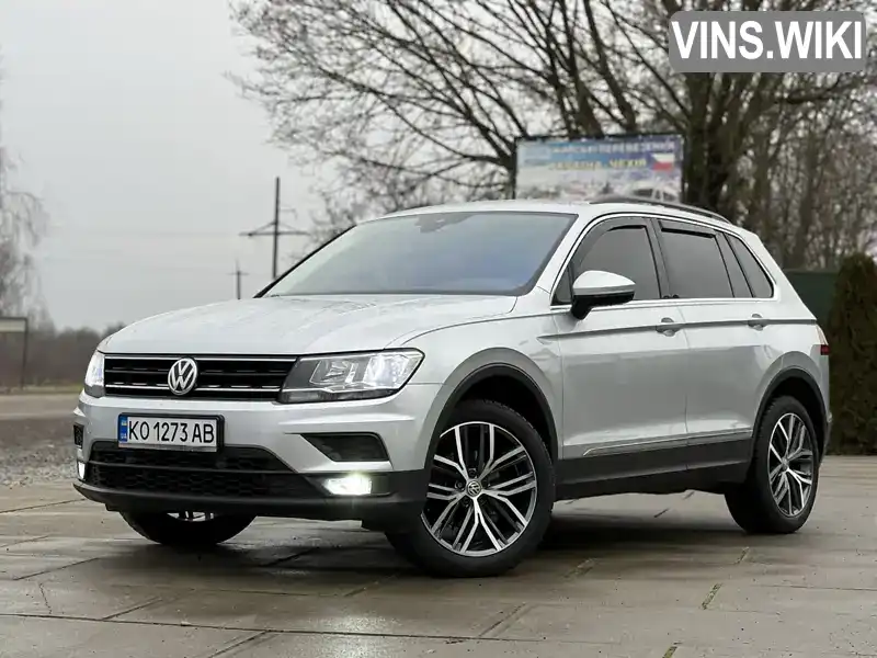 Позашляховик / Кросовер Volkswagen Tiguan 2019 2 л. Автомат обл. Закарпатська, Хуст - Фото 1/21