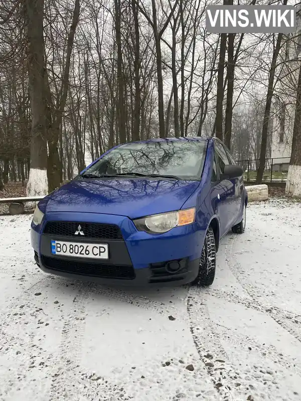 Хетчбек Mitsubishi Colt 2009 1.12 л. Ручна / Механіка обл. Тернопільська, Заліщики - Фото 1/18