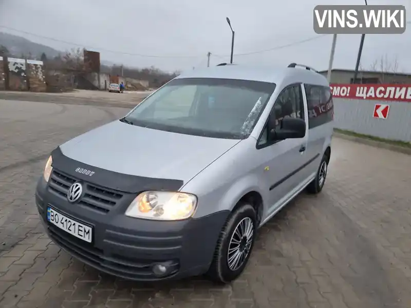 Мінівен Volkswagen Caddy 2006 1.98 л. Ручна / Механіка обл. Тернопільська, Кременець - Фото 1/21