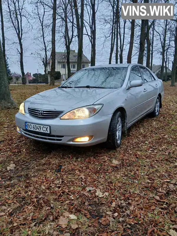 Седан Toyota Camry 2004 2.4 л. Ручна / Механіка обл. Тернопільська, Кременець - Фото 1/20